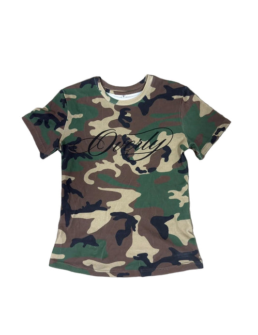 WOMAN'S CAMO OVERLY TOP